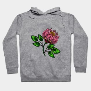 Pink Lotus Flower Hoodie